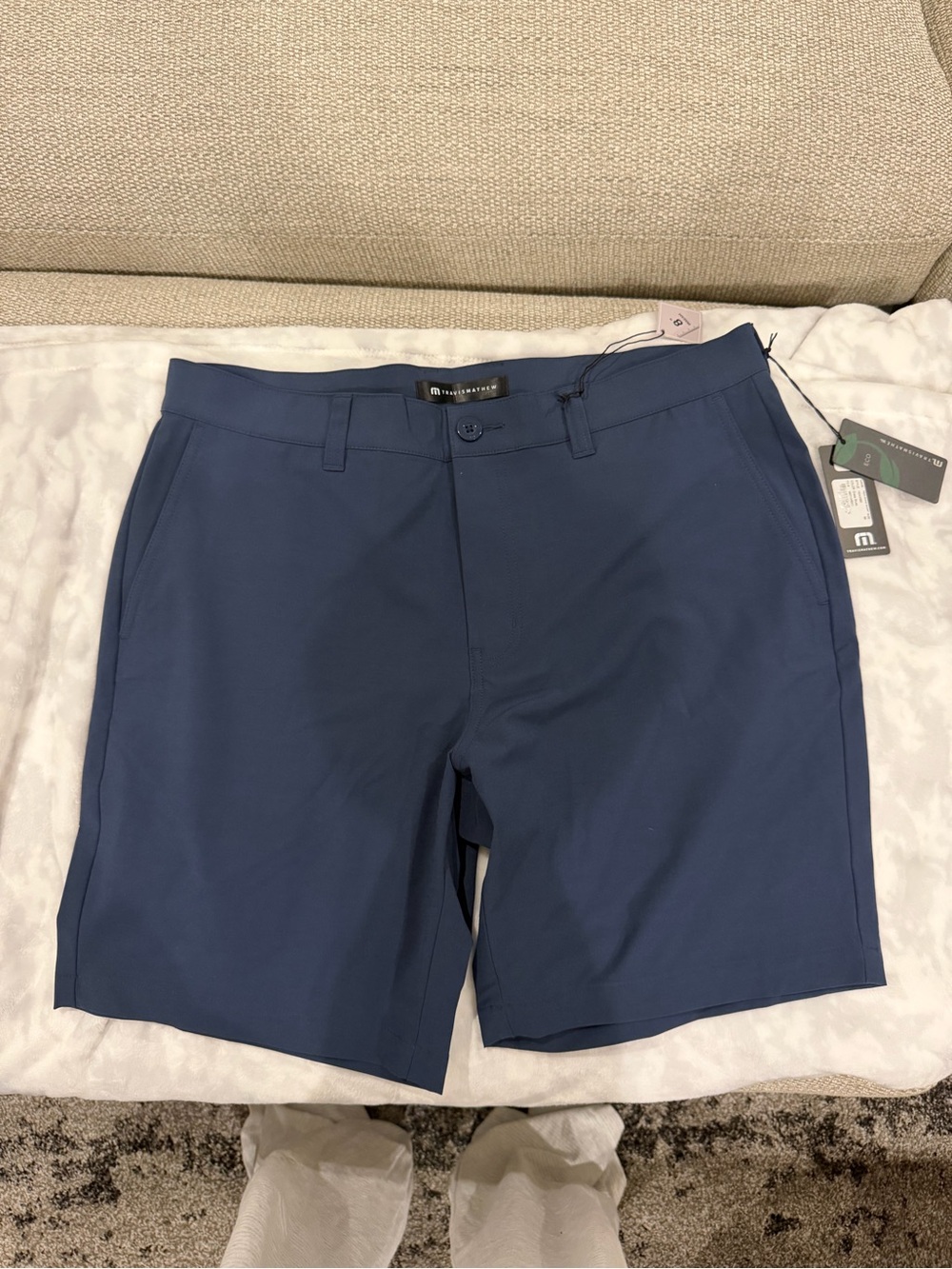 Men's Travis Matthew Navy Performance Shorts